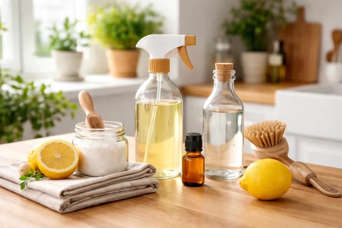 Comment entretenir votre maison avec des produits naturels